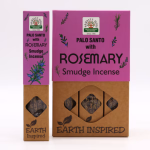 Earth Inspired Smudge Røkelsespinner - Rosmarin