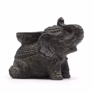 Elephant Räucherstäbchen - Und Kerzenhalter - Schwarz Antik