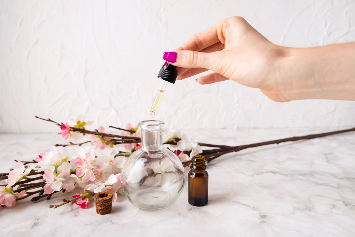 Essential Oils vs Fragrance Oils: What’s the Difference? 2 Essential Oils And Fragrance Oils Comparison Bottles