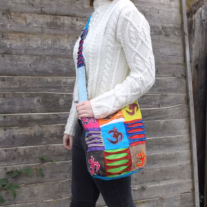 Sac Ethnique - Bleu / OM
