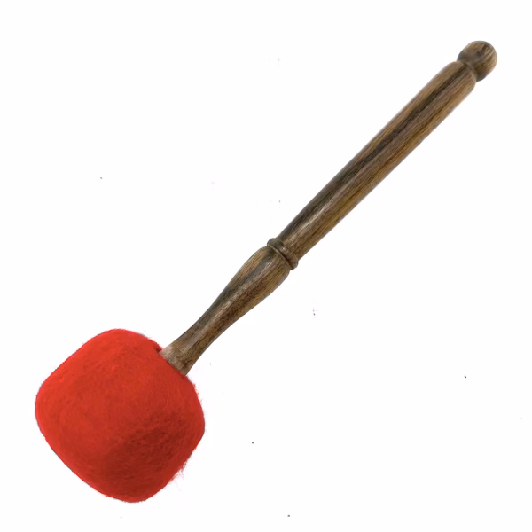 Palo para Gongo Extra Grande de Fieltro - 30cm