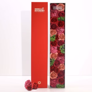 Ekstra Lang Eske / Boks - Vintage Roses