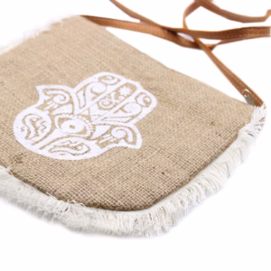 Bolsos de Yute - Diseño Hamsa