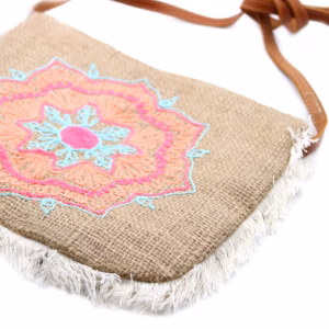 Fab Fringe Veske - Mandela Embroidery