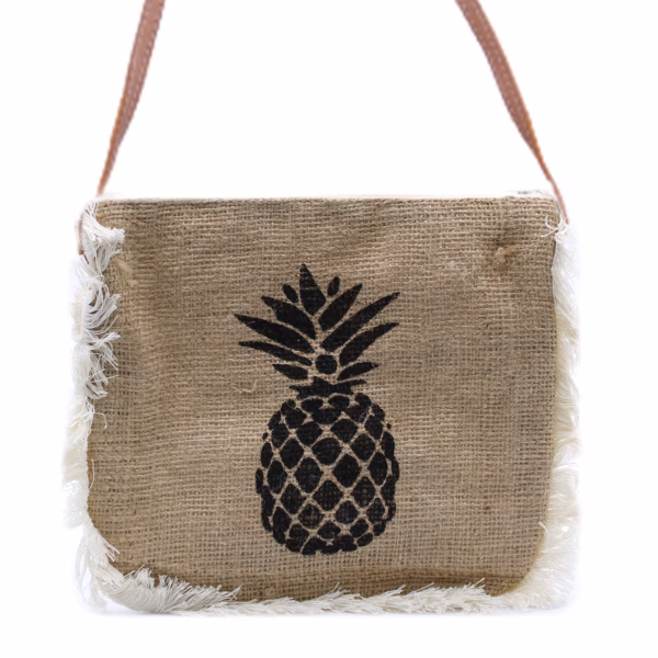 Sac à Franges Imprimé - Ananas