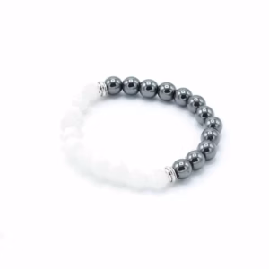 Bracelets Pierres Fines Facettes Magnétique - Quartz de Roche