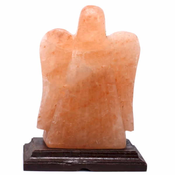 Saltlampa - Ängelfigur - 15x10x21cm