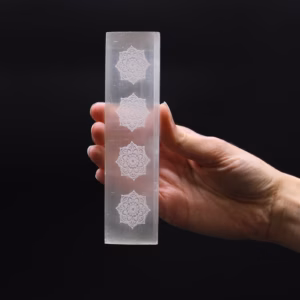 Seleniet Oplaad Borden - Plankje - 15cm - Mandala