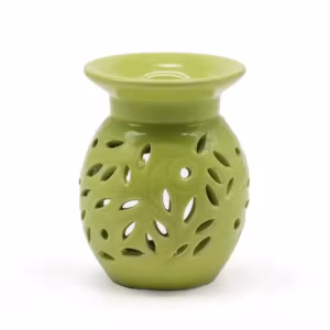 Floral Öl Burner - Lime
