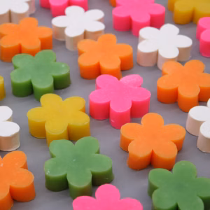 Frühlingsblumen Gästeseife