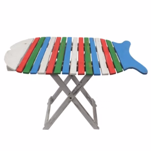 Sammenklappeligt Fiskebord - Flerfarvet