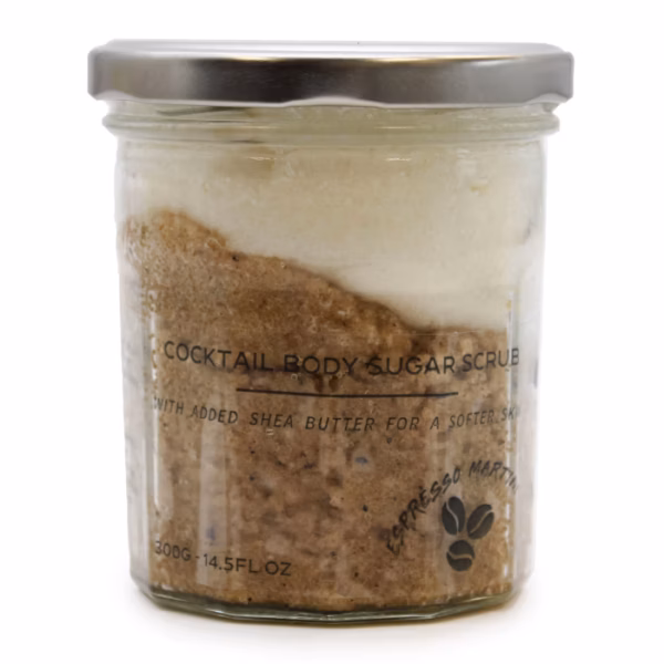 Duftende Sukkerskrubb for Kroppen - Espresso Martini 300g