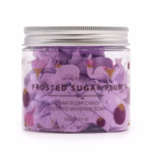 Frosted Sugar Plum Whipped Cream Soap - 120g