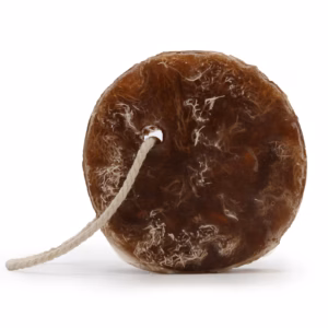 Fruchtige Peelingseife am Seil - Kokosnuss
