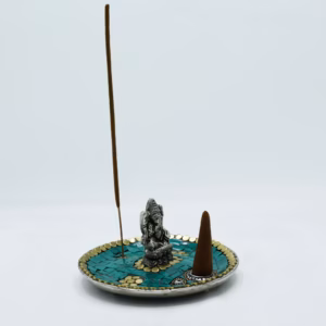 Ganesh Plate Tibetansk Dekor Kegle - Og Pinneholder