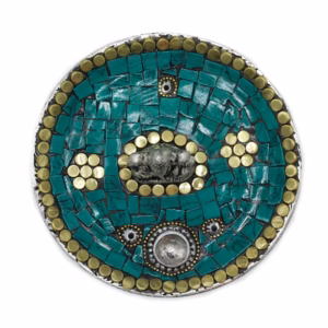 Ganesh Plate Tibetansk Dekor Kegle - Og Pinneholder