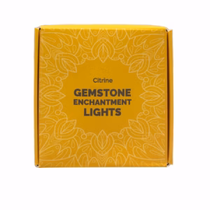 Lumières d'Enchantement en Pierres Fines - Citrine Fumée