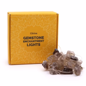 Lumières d'Enchantement en Pierres Fines - Citrine Fumée
