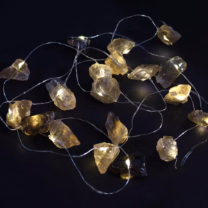 Lumières d'Enchantement en Pierres Fines - Citrine Fumée