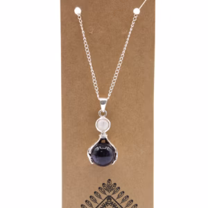 Pendentif Mains Guérisseur Pierres Fines - Améthyste