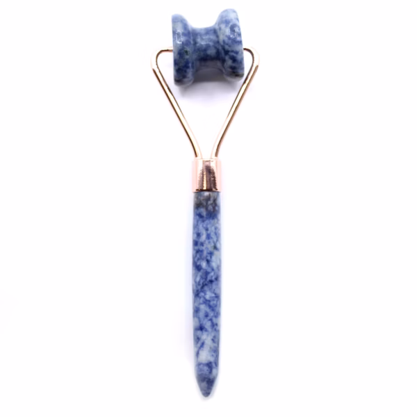 Rouleau de Massage Mâchoire en Pierres Précieuses - Sodalite