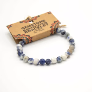 Pulsera Manifestación Piedras Preciosas - Sodalita - Verdad
