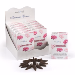 Geranium Räucherkegel