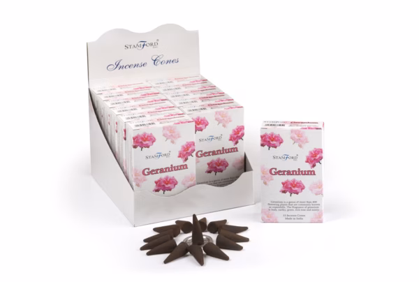 Geranium Räucherkegel