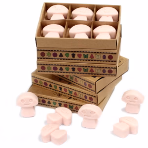 Duftvoks Gavesæt 6stk - Dark Sandalwood