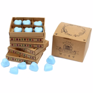 Cajas de 6 Ceras de Soja - Baya de Gota