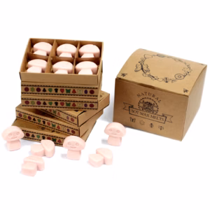 Gavesett med Duftvoks Melts - Old Ginger 6 Stk.