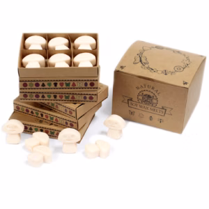 Cajas de 6 Ceras de Soja - Nuez Moscada y Vainilla