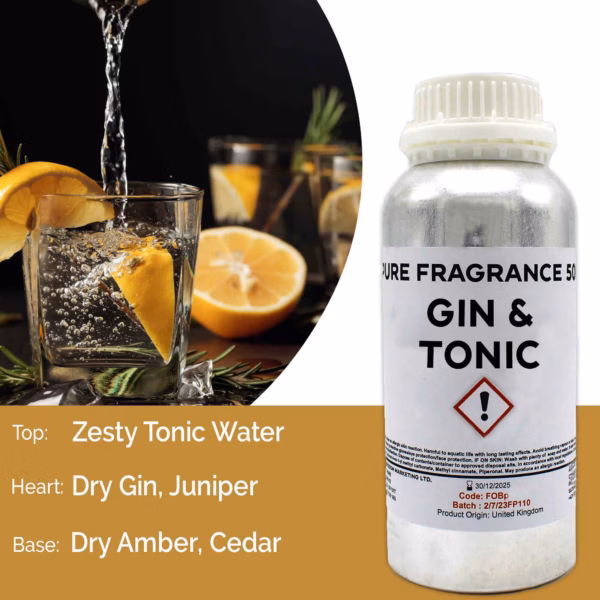 Gin & Tonic Reines Duftöl - 500ml