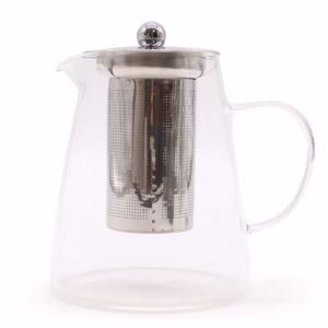 Glazen Infusie Theepot - Flesvorm - 950ml