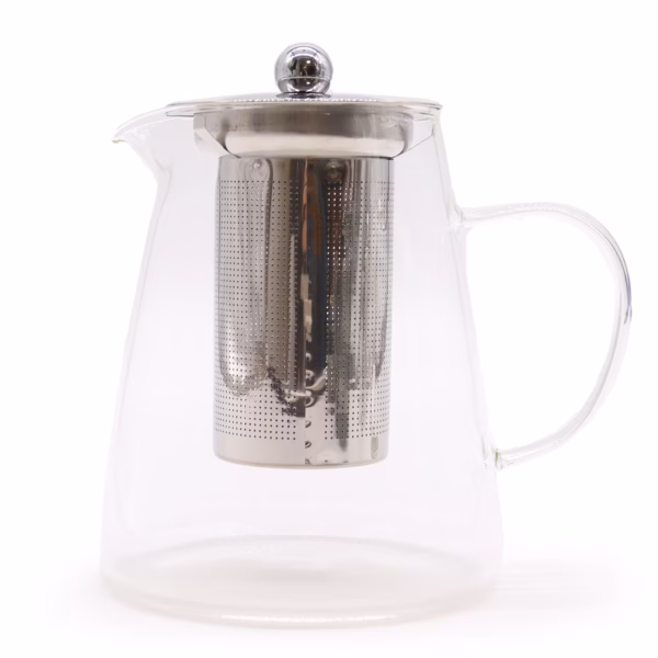 Glazen Infusie Theepot - Flesvorm - 950ml