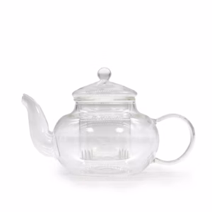Tekanna i Glas - Rund Pärla - Presentförpackad - 400ml
