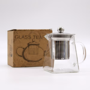 Tekanne I Glass - Tårnform - 350ml