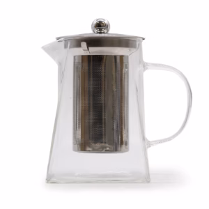 Glazen Theepot - Toren Model - 750ml - Geschenkverpakking