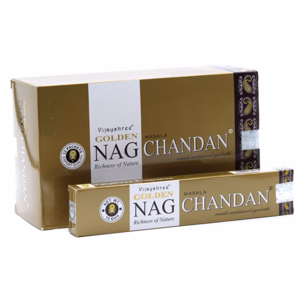 Golden Nag - Chandan Incense - 15g