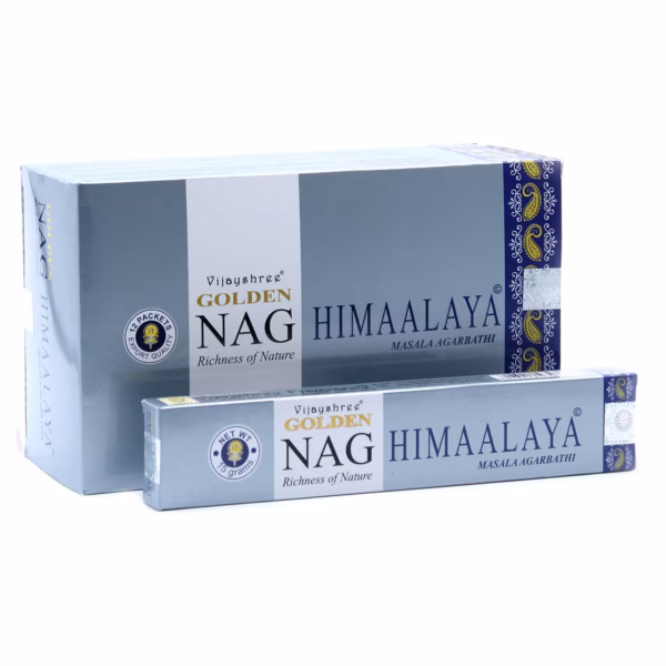 15g Gullen Nag - Himalaya Røkelsepinner