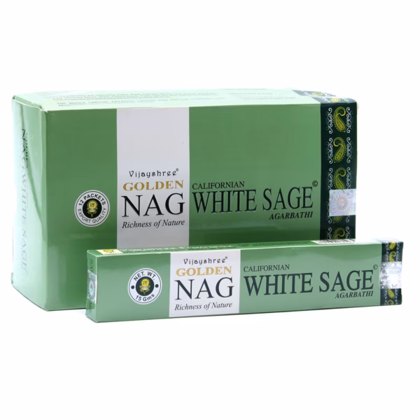 Golden Nag - Incienso de Salvia Blanca - 15g