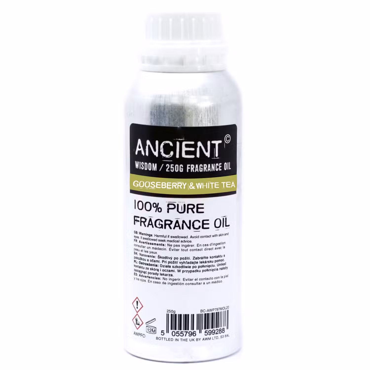 Stachelbeere & Weißer Tee Duftöl 250ml