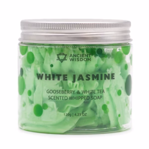 Stachelbeere und Weißem Tee - Schlagsahneseife 120g