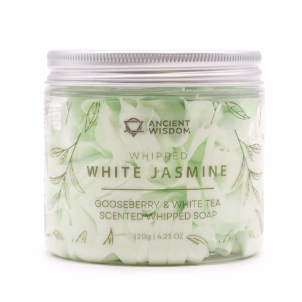 Stachelbeere und Weißem Tee - Schlagsahneseife 120g