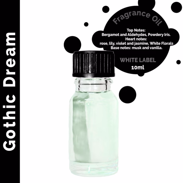 Rêve Gothique - Huile Parfumée 10ml - Sans Etiquette