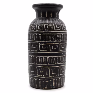 Græsk Lige Vase - Chokolade