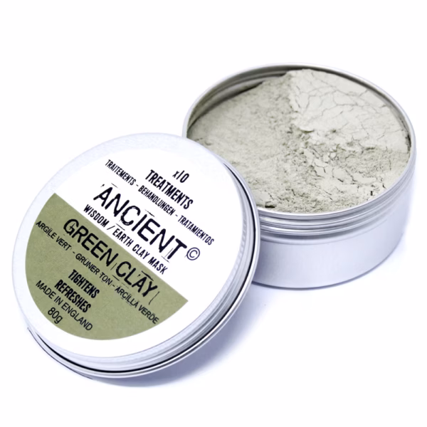 Masques pour Visage en Argile Vert 80g