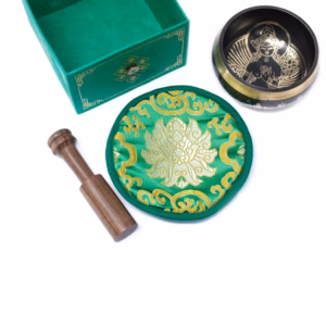 Tara Klangschale Set 10cm - Min 380gm - Grün