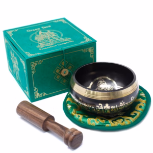Tara Klangschale Set 10cm - Min 380gm - Grün