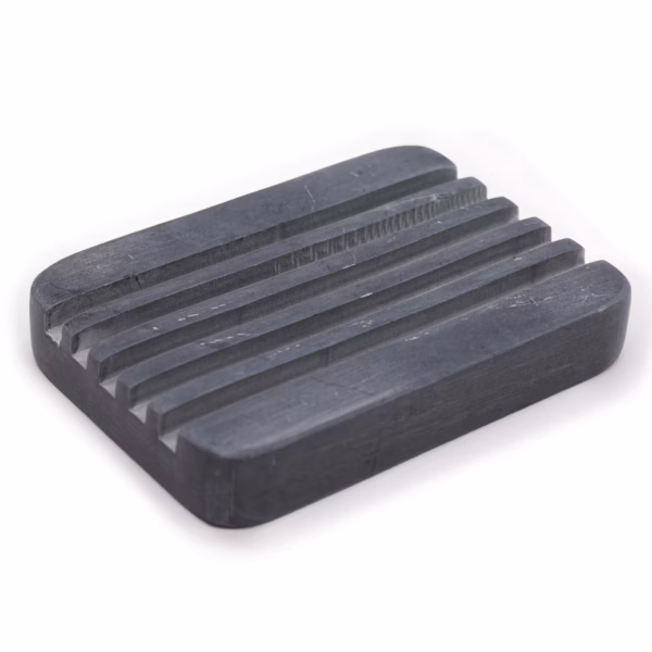 Jabonera Gris 12x8.5cm - Crestas Pesadas